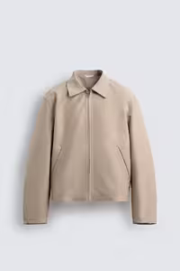 جکت مردانه RELAXED FIT ZIP-UP زارا | تهران زارا TehranZara