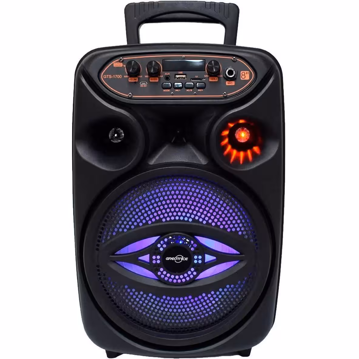 اسپیکر چمدانی بلوتوثی 8 اینچ مدل GTS-1700