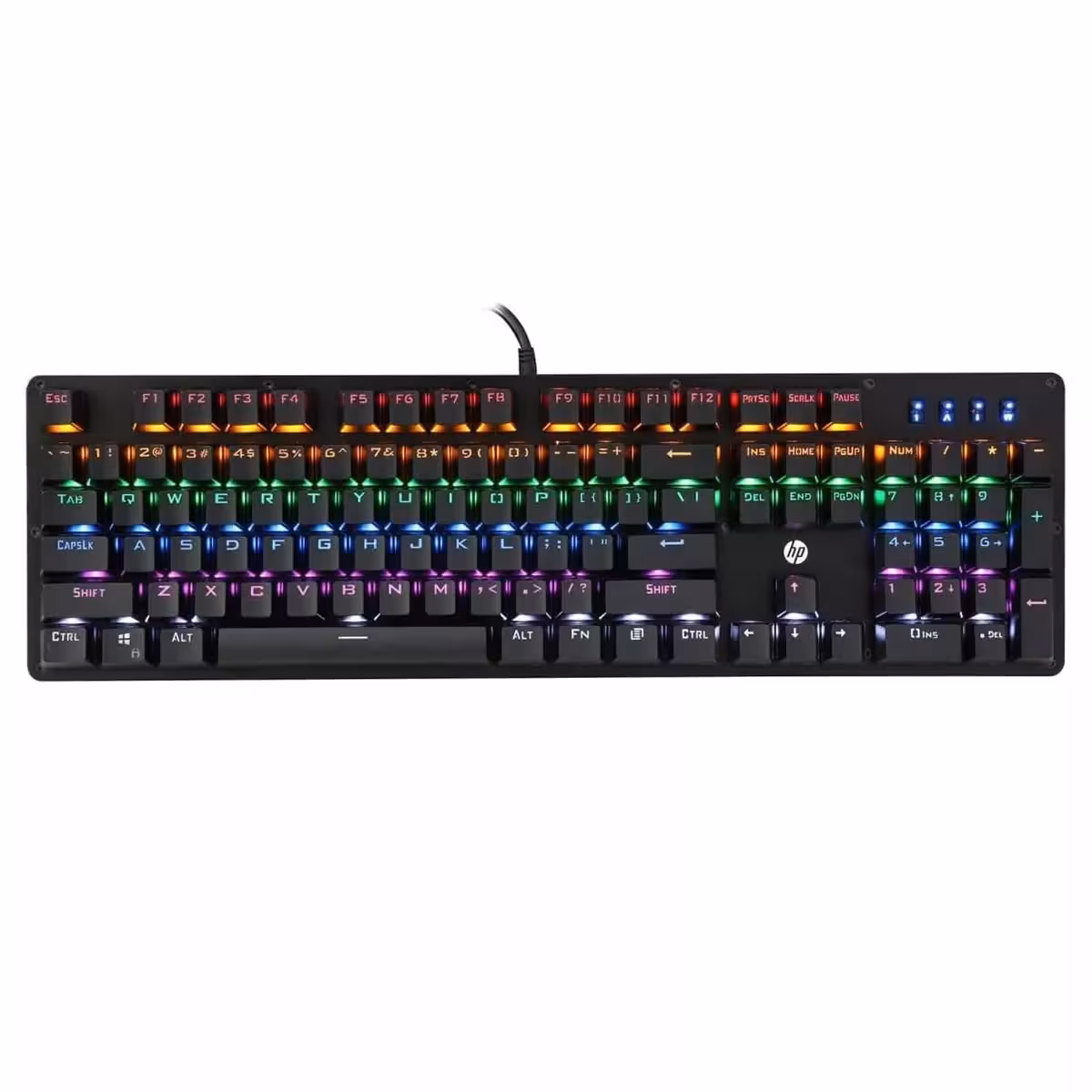 کیبورد مخصوص بازی مکانیکی اچ پی مدل HP GK100F