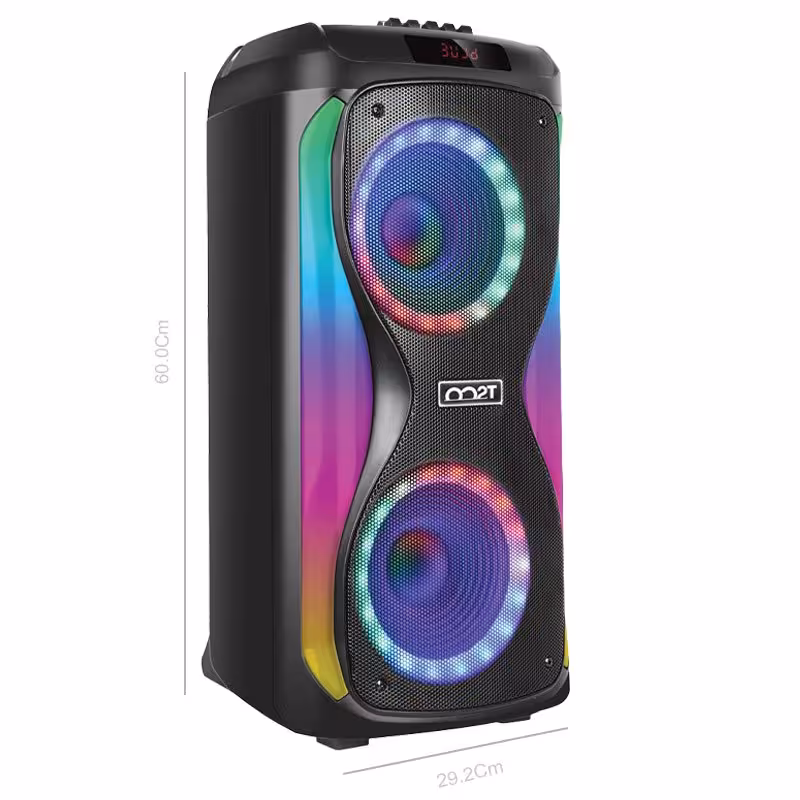 اسپیکر چمدانی بلوتوثی تسکو مدل TS1917 به همراه میکروفون و ریموت کنترل