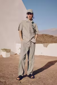 شلوار مردانه مخلوط کتانی مناسب است H&M