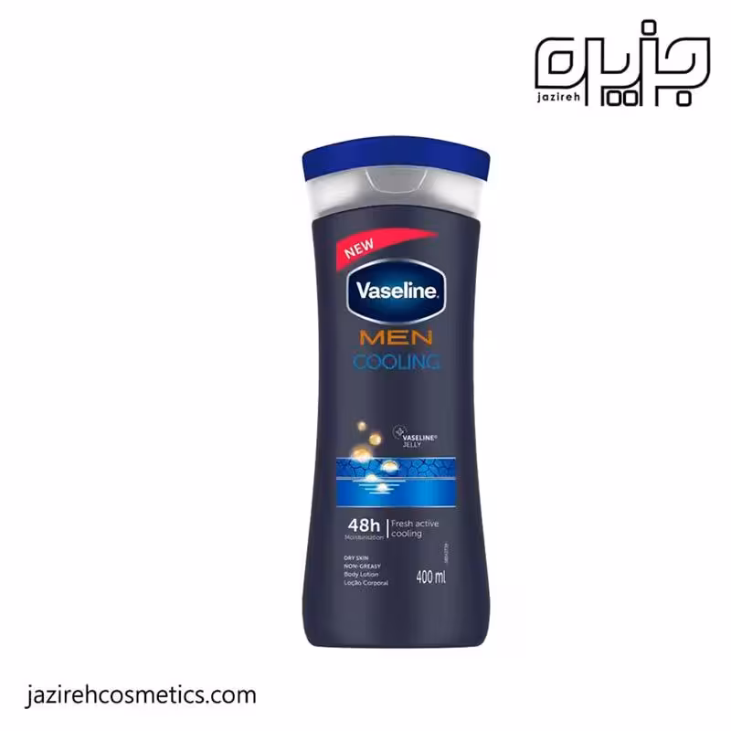 لوسیون بدن مردانه cooling وازلین 400 میل