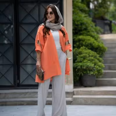 مانتو مجلسی لنین مدل بهاره