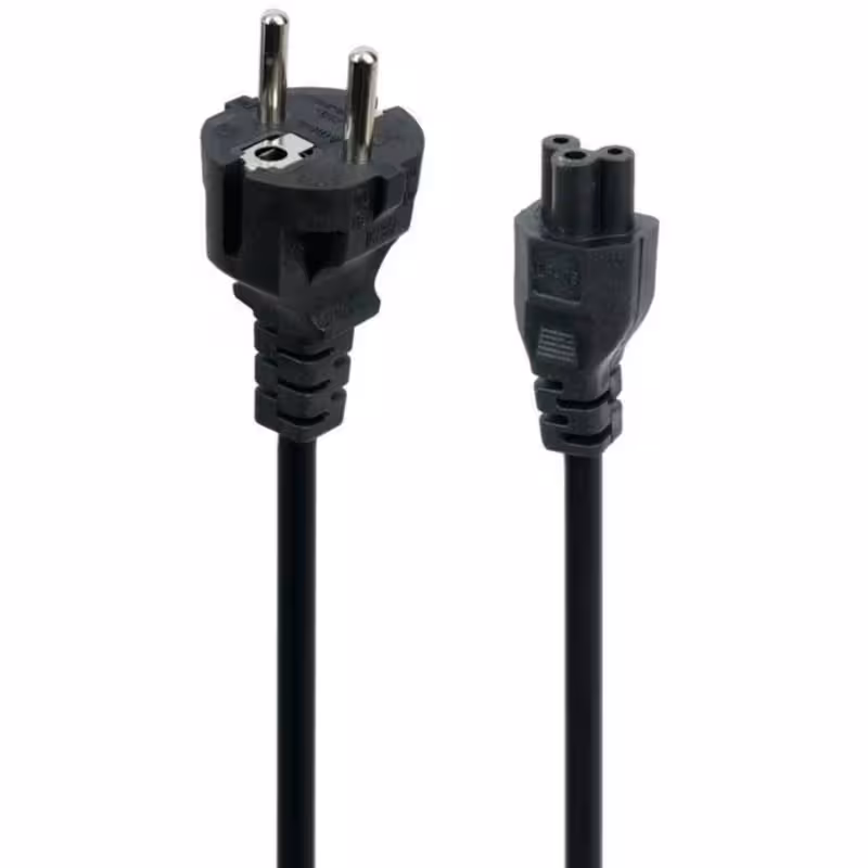 کابل برق 3پین آداپتور لپتاپ 1.5متری