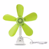 پنکه رومیزی گیره‌ای پنج پره‌ای مدل FC01-690