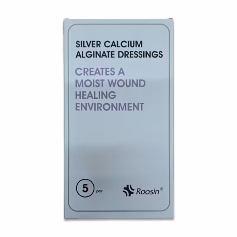 پانسمان کلسیم آلژینات نقره سفید روزین