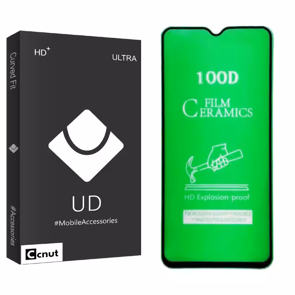 محافظ صفحه نمایش سرامیکی کوکونات مدل UD Black مناسب برای گوشی موبایل سامسونگ Galaxy A12/ A32 / A42 | کالا برتری