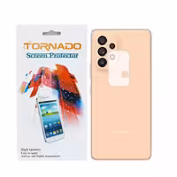 محافظ لنز دوربین تورنادو مدل نانو گلس مناسب برای موبایل سامسونگ Galaxy A53 5G بسته 40 عددی