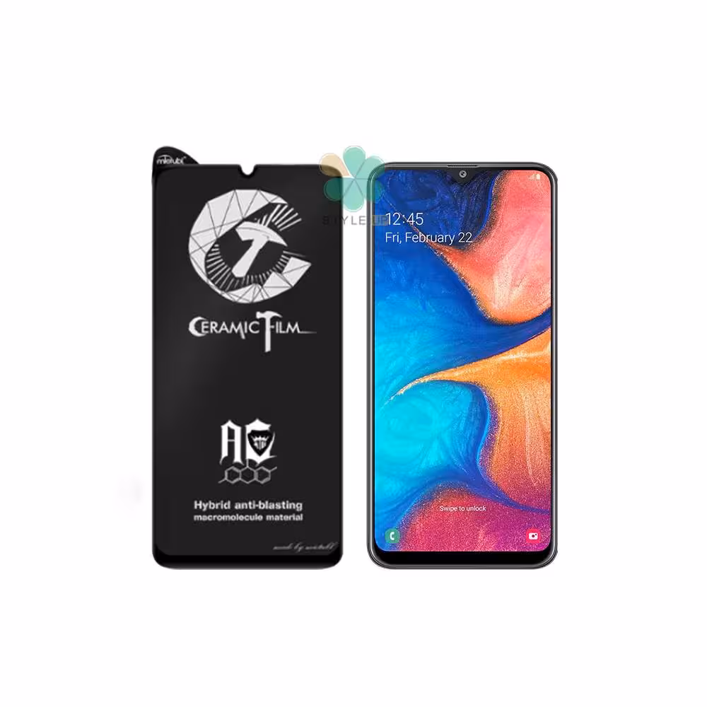 گلس سرامیکی مات گوشی سامسونگ Galaxy A20 برند Mietubl