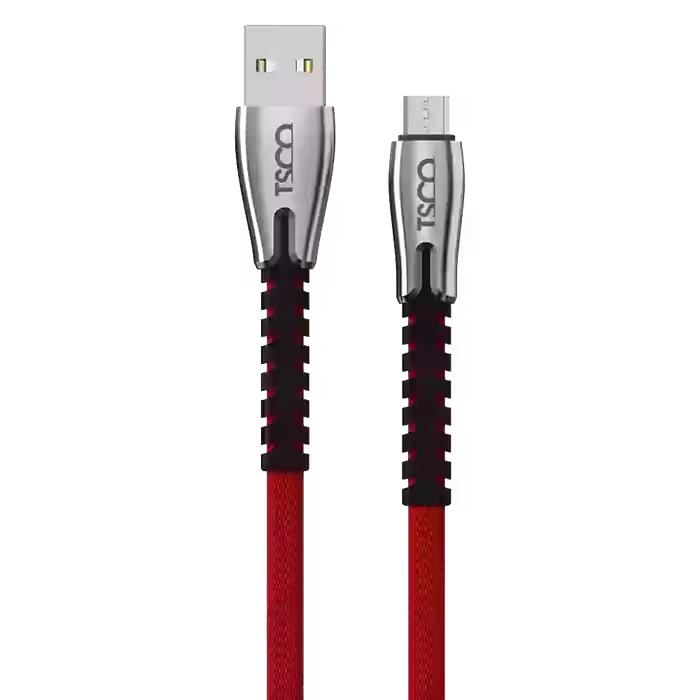 کابل شارژ و انتقال داده ها USB به USB Taype C تسکو مدل TC C187