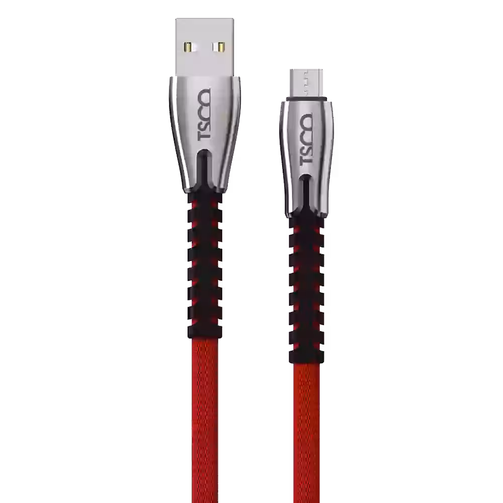 کابل شارژ و انتقال داده ها USB به USB Taype C تسکو مدل TC C187