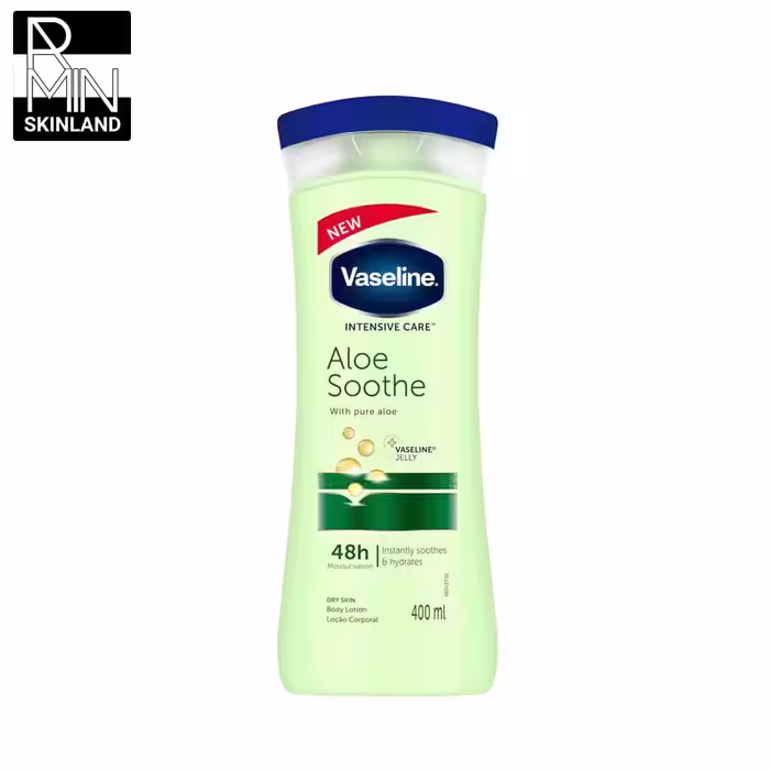 لوسیون بدن وازلین مدل Aloe Soothe حجم 400ml