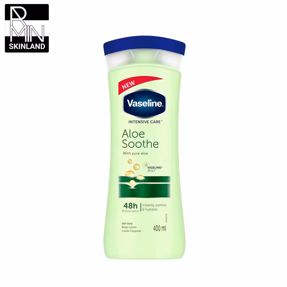 لوسیون بدن وازلین مدل Aloe Soothe حجم 400ml