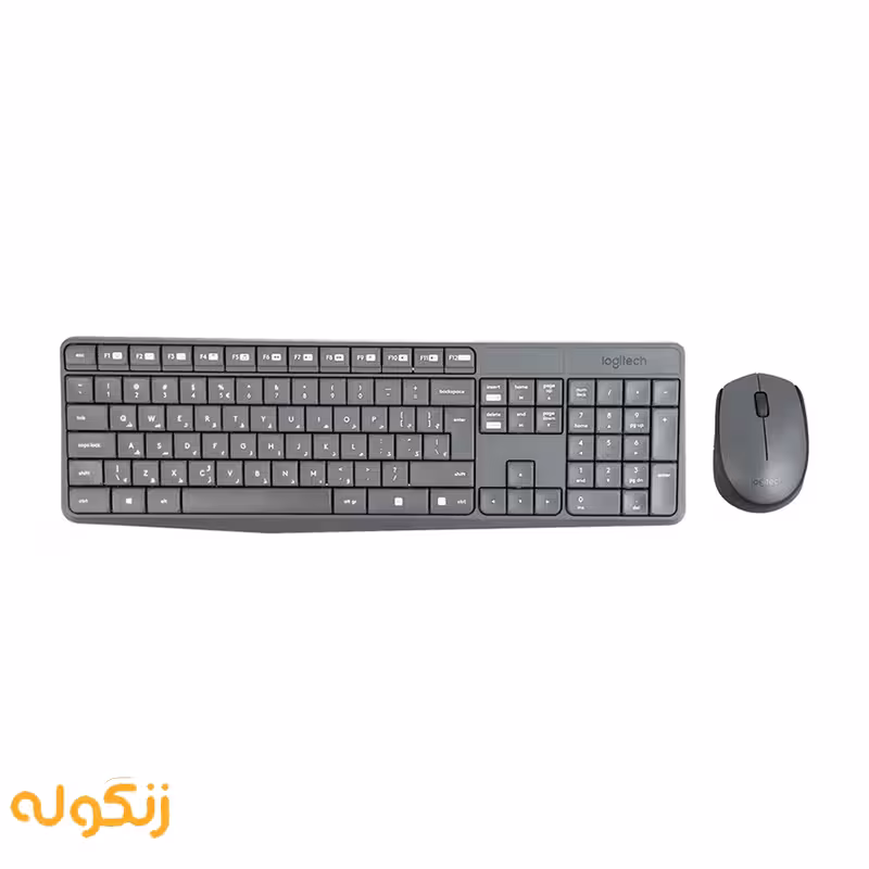 کیبورد و ماوس لاجیتک مدل Logitech MK235 - زنگوله