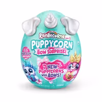 عروسک سورپرایزی رینبوکورنز RainBocoRns سری Puppycorn Bow Surprise