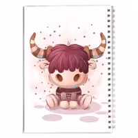 دفتر مشق فانتزی گاو