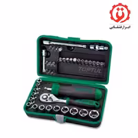 جعبه بکس و بیت 41 پارچه درایو 1/4 تاپ تول مدل GADW4101