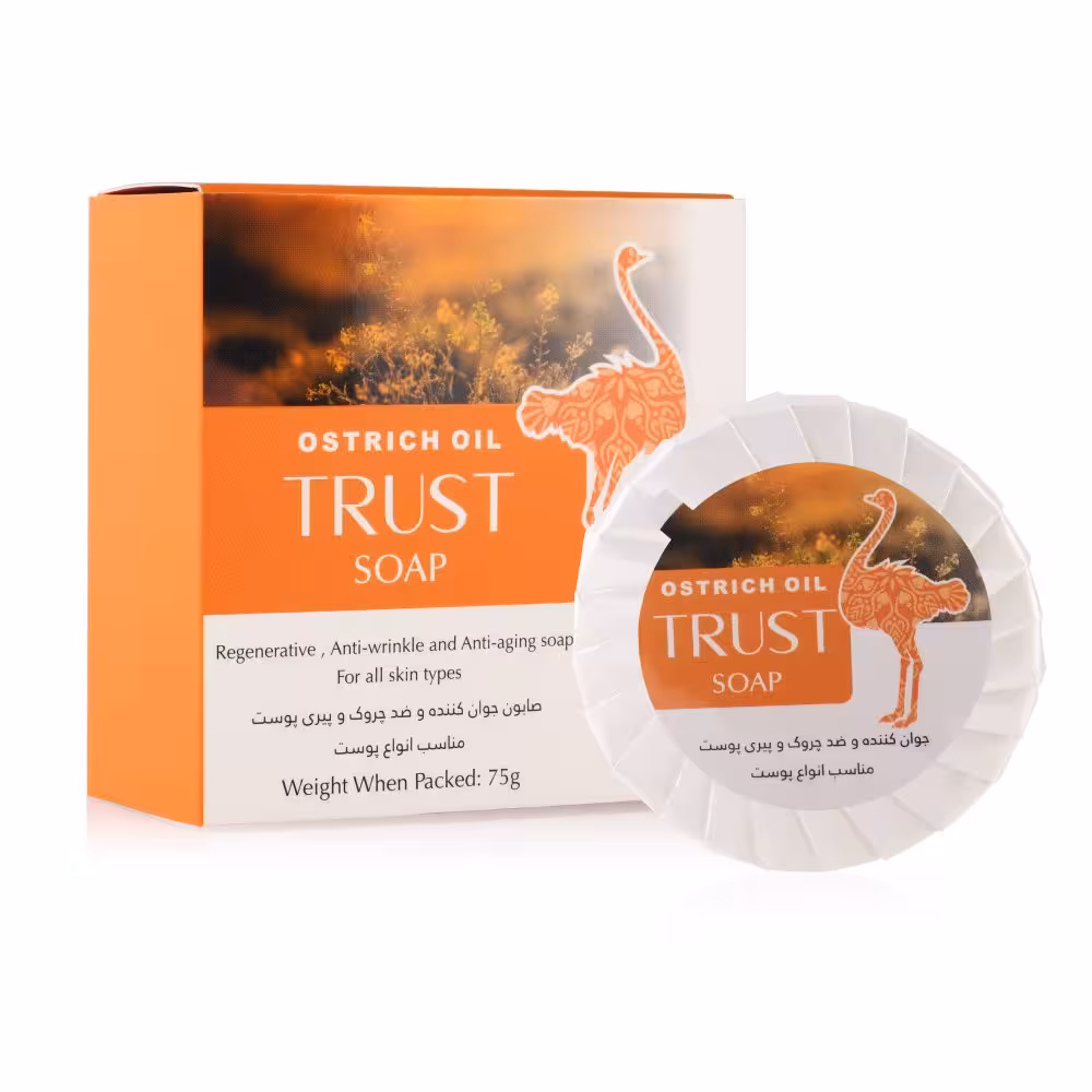 صابون  روغن شتر مرغ