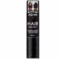اسپری پرپشت کننده مو آگیوا رنگ مشکی Agiva Hair Fiber Spray Black 150ml