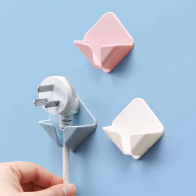 گیره نگهدارنده دوشاخه برق بسته 4 عددی | amazonchi