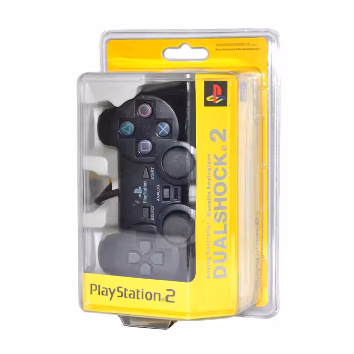 دسته بازی دوال شاک مدل پلی استیشن 2