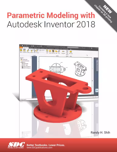 خرید و دانلود نسخه کامل کتاب Parametric Modeling with Autodesk Inventor 2018