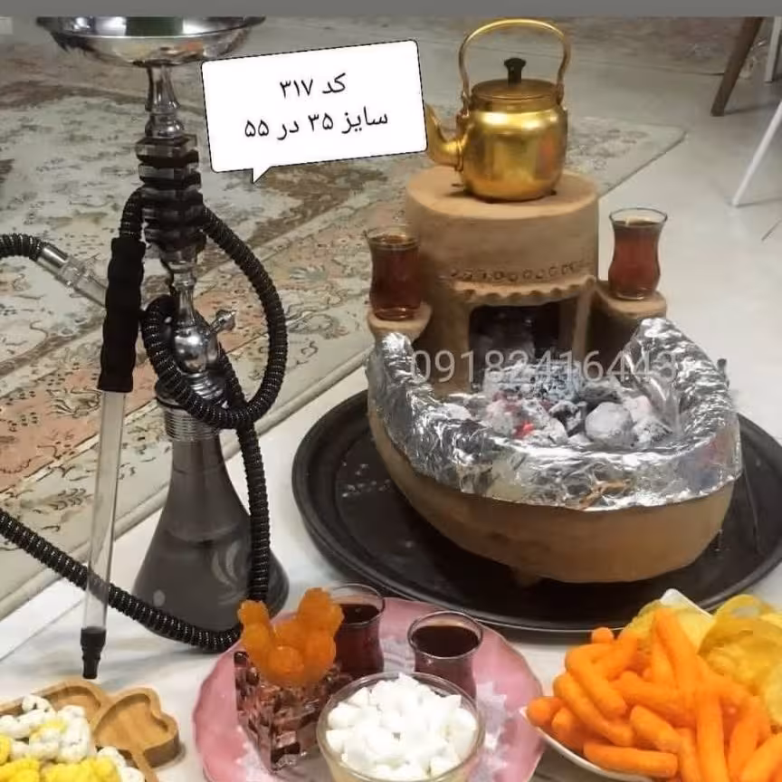 تنور زغالی در طرح و اندازه مختلف