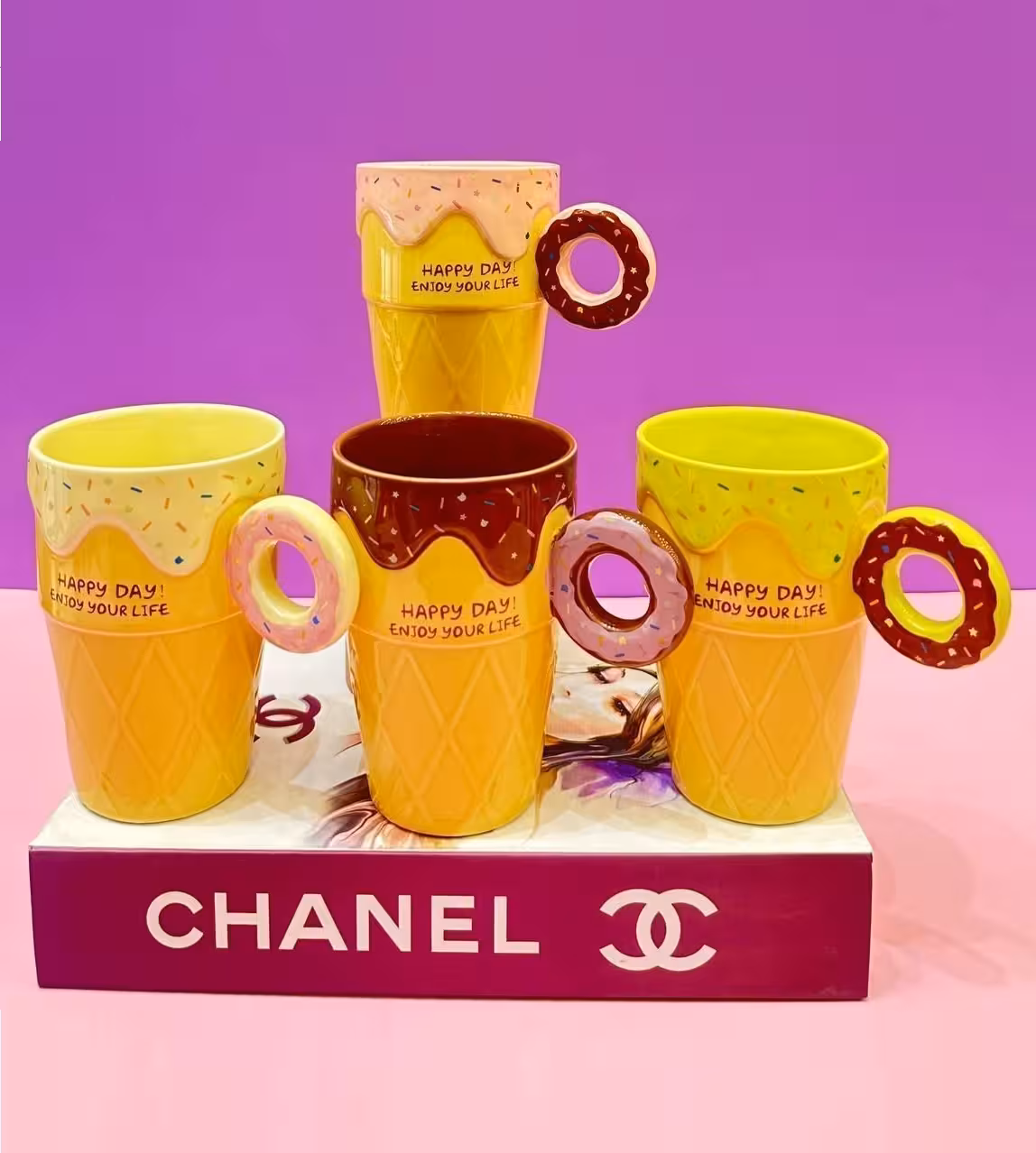 لیوان سرامیک بستنی