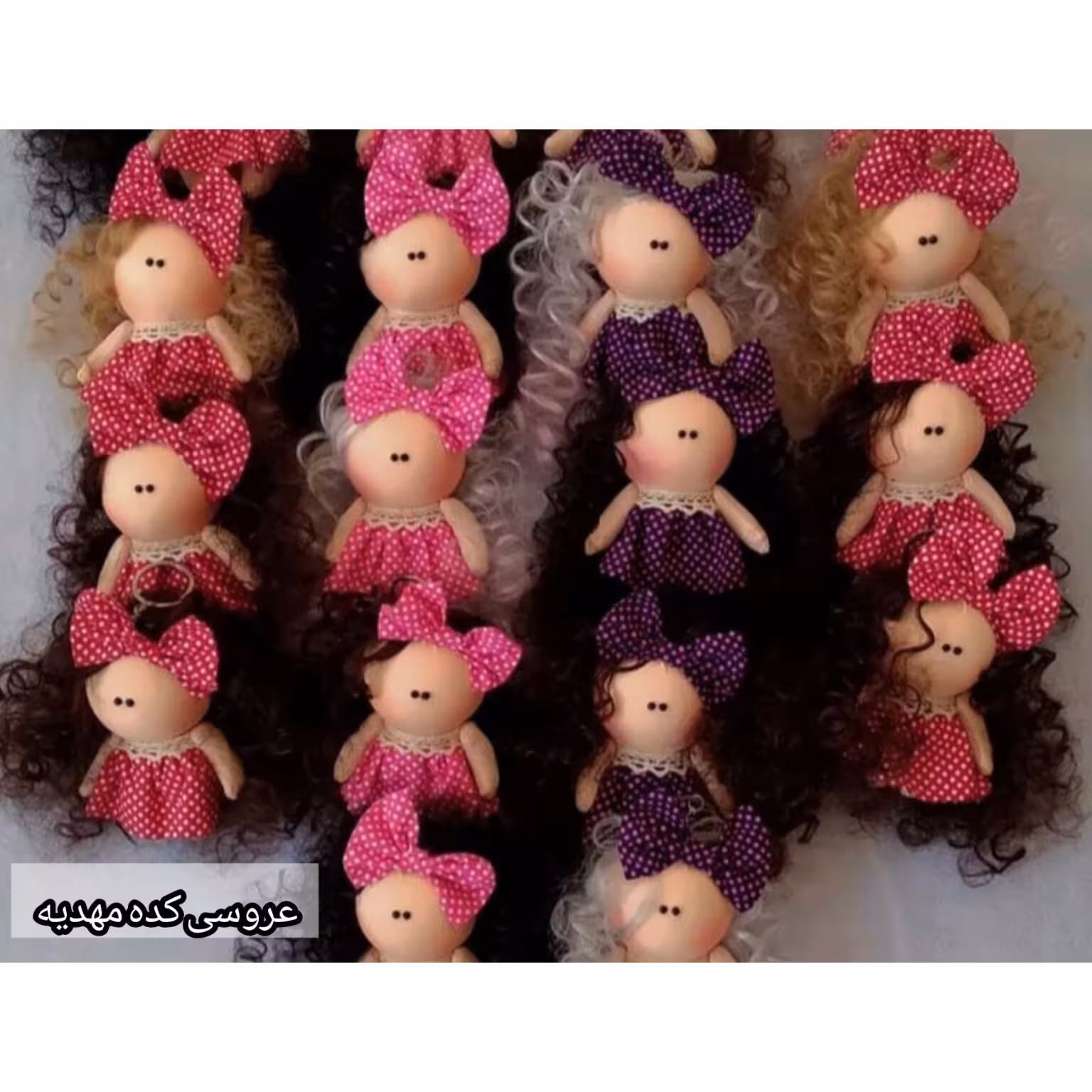 عروسک روسی سرکلیدی موفرفری