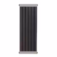رادیاتور هاتیپس مدل ایستاده کلاسیک 50*140 مشکی نقره ای