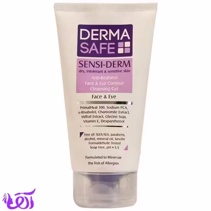 ژل شستشو درماسیف مدل SENSI-DERM مناسب پوست خشک حجم 150 ML