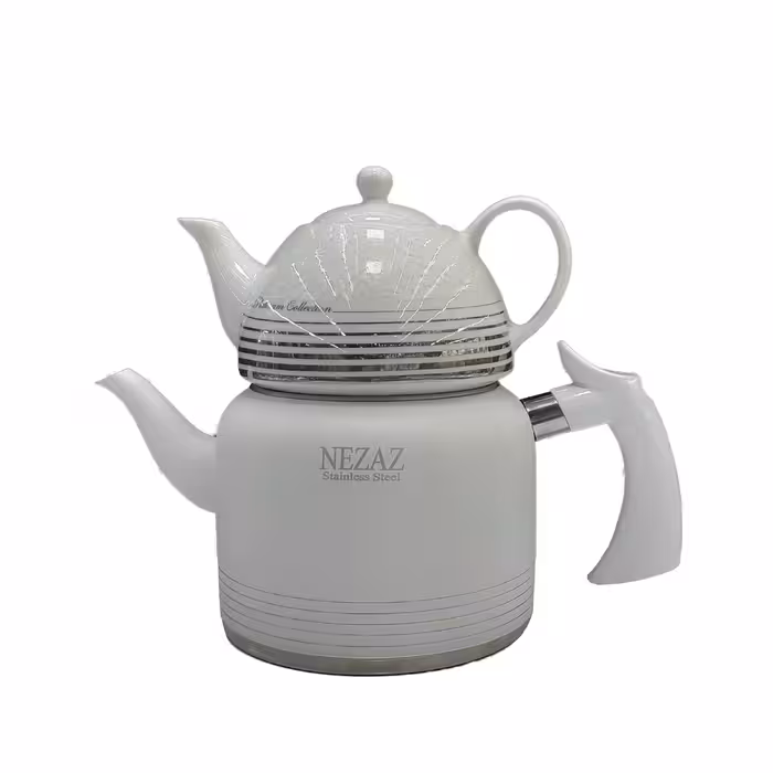 کتری و قوری 2/5 لیتر برند نزاز NEZAZ مدل 2406