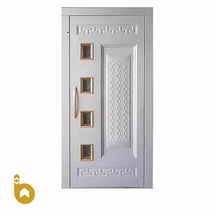 درب لولایی آسانسور | طرح زنجیری مدرن |