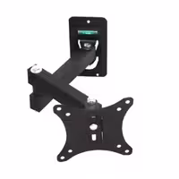 پایه دیواری متحرک 14 تا 32 اینچی مناسب LED برای مانیتور/ال ای دی/ تلویزیون ال سی دی