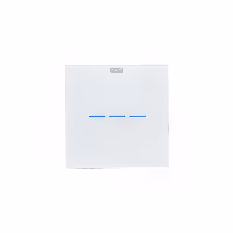 کلید هوشمند تویا مدل سه پل طرح خط Wi Fi