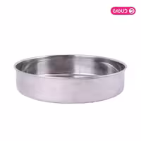 قالب ممتاز پرسی استیل گرد 28 سانت لبه 5 سانت