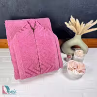 حوله تن پوش دانژه رنگ سرخابی