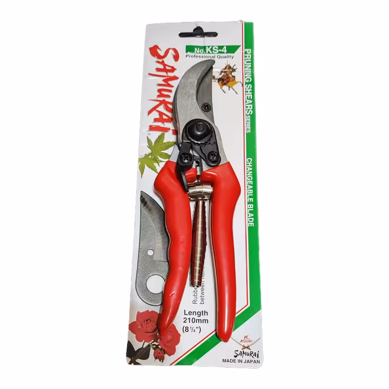 قیچی باغبانی سامورایی مدل KS--4 به همراه تیغ و فنر | کالا مکس