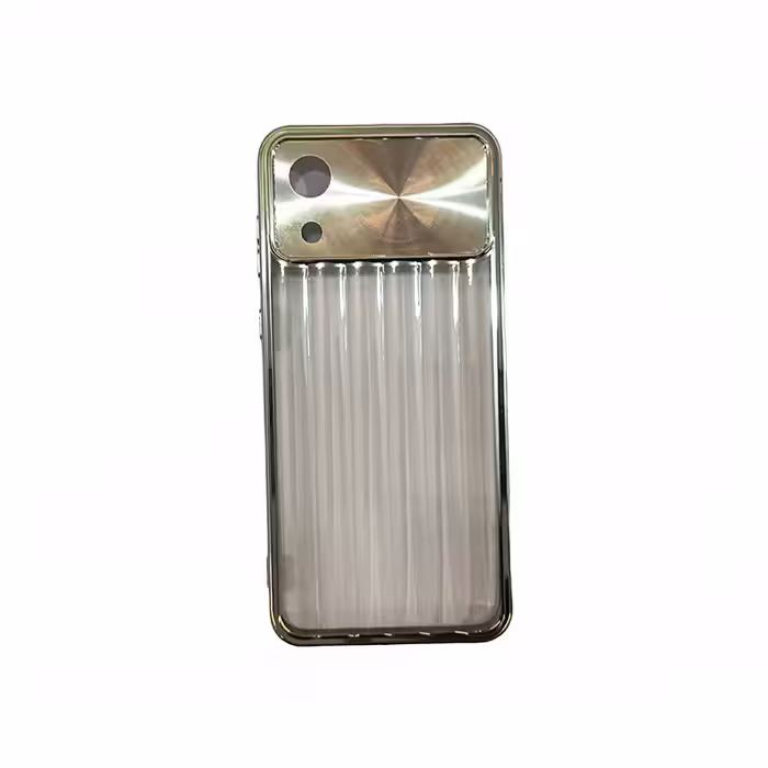 قاب گوشی سامسونگ A03 CORE طرح ساده شفاف دور رنگ