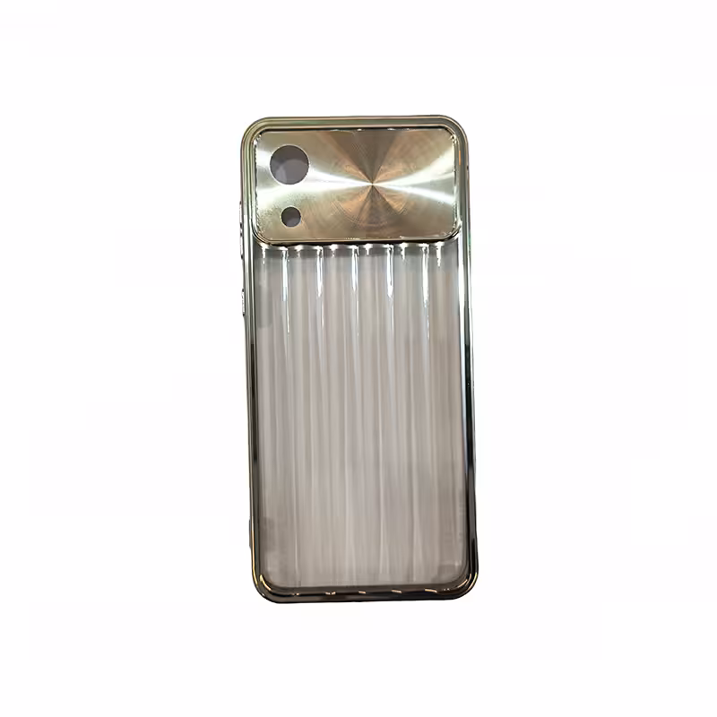 قاب گوشی سامسونگ A03 CORE طرح ساده شفاف دور رنگ