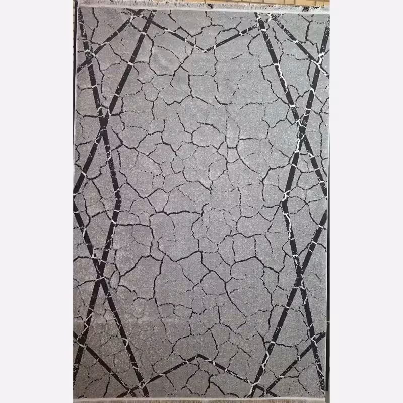 فرش فانتزی ماشینی کاشان قالیچه4متری2،20در1،5 کد2058(باارسال رایگان)