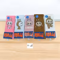 جوراب ساقدار کش انگلیسی فانتزی پنبه ترک کد 20