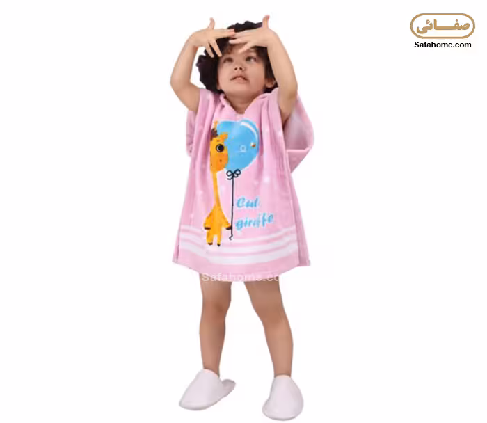 حوله پانچو بچگانه 50 طرح زرافه پودایران