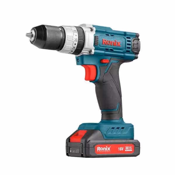 دریل شارژی رونیکس چکشی لیتیوم 16 ولت مدل 8615