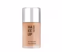 کرم پودر مخملی میکاپ فکتوری رنگ لایت بژ شماره 03 MAKEUP FACTORY ALL NATURAL FOUNDATION 03 LIGHT BEIGE