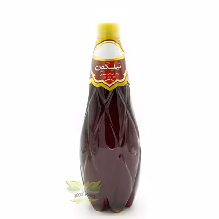 رنگ خوراکی مایع زرد طلایی نیلیگون ( 1 لیتری )