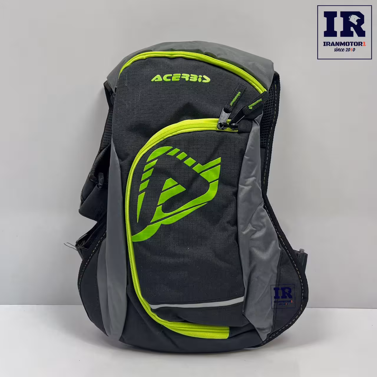 کوله پشتی کمل بک مشکی فسفری acerbis