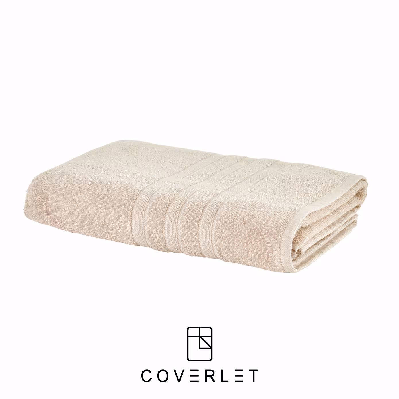 حوله بژ سایز 85x150 مدل Comfort Touch