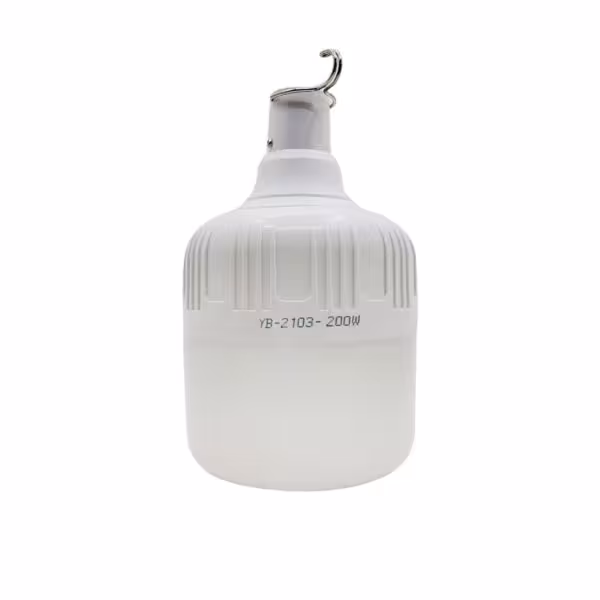 چراغ آویز چادر مدل شارژی کد led-bulb-200W