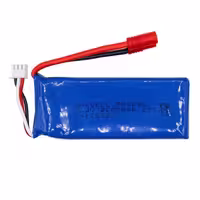 باتری لیتیوم پلیمر 7.4v ظرفیت 2500mAh دو سل 25c مارک MAXCELL کد 903480